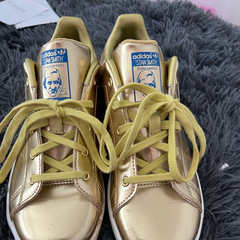 Gold Stan Smith Adidas